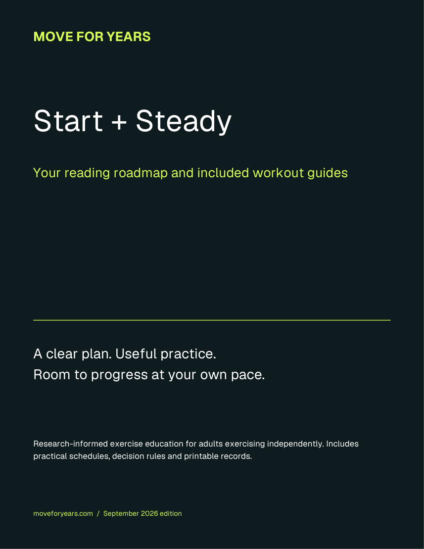 Start + Steady PDF cover