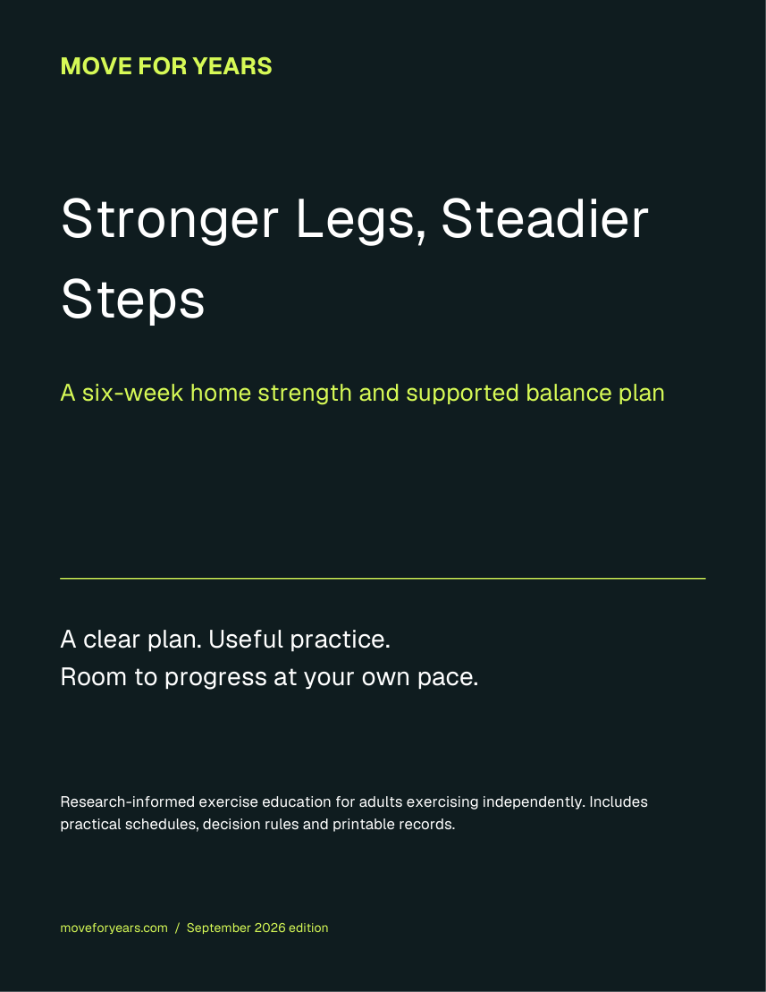 Stronger Legs, Steadier Steps PDF cover